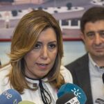 La presidenta de la Junta de Andalucía, Susana Díaz