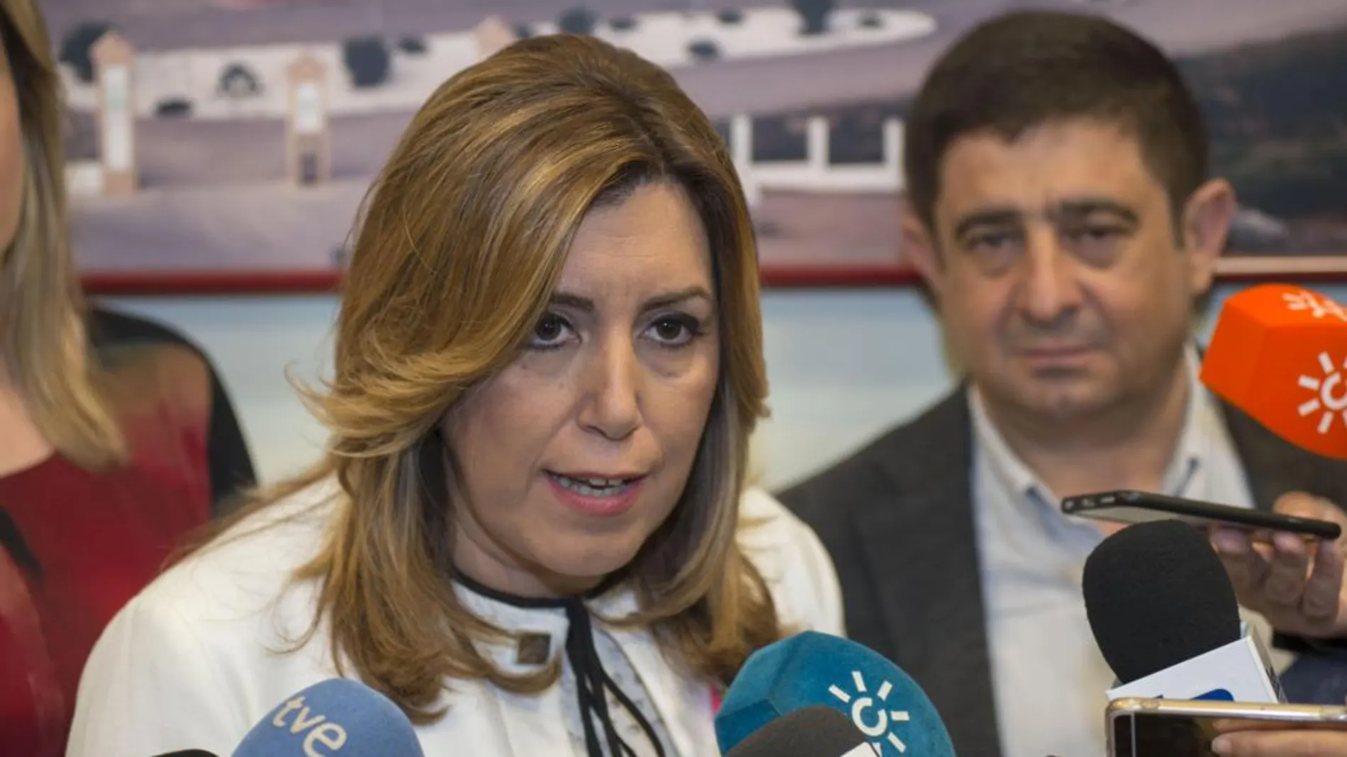 La presidenta de la Junta de Andalucía, Susana Díaz