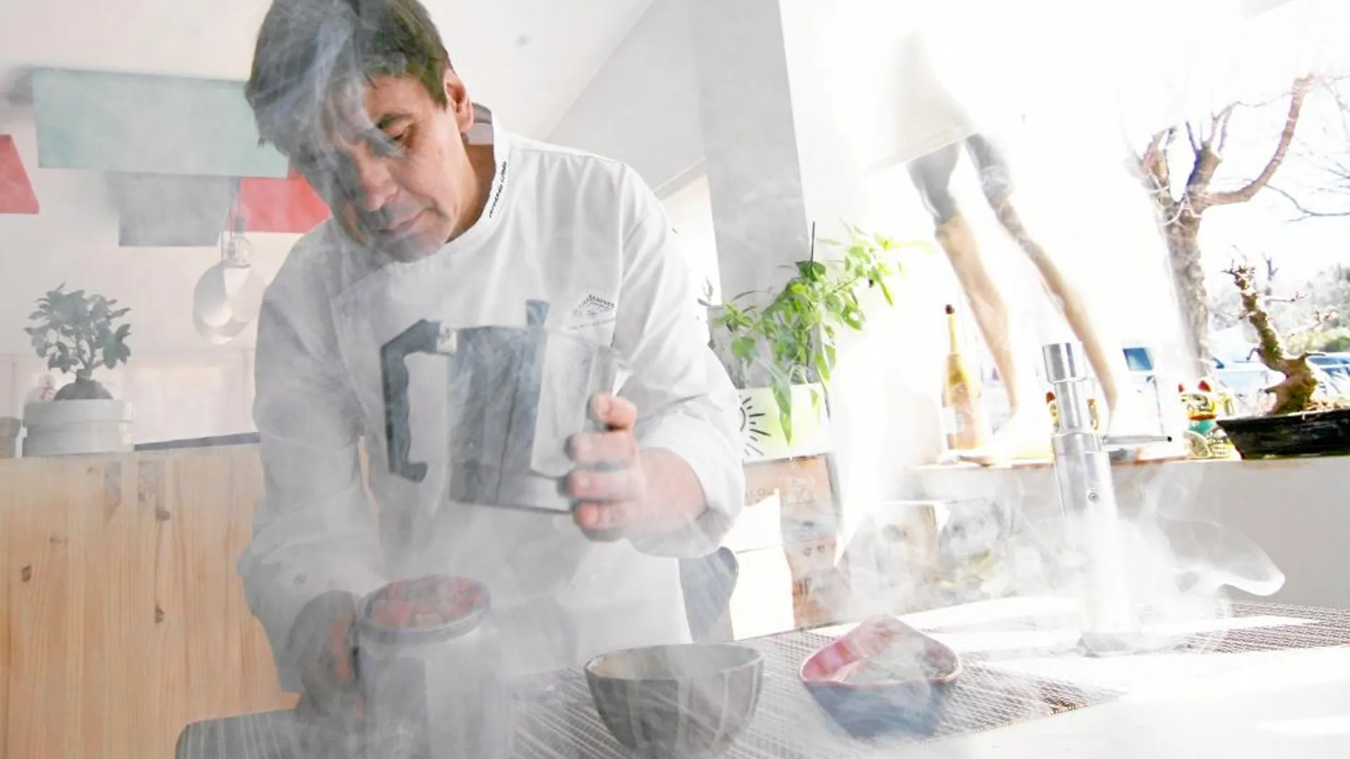 Fernando Limón elabora en La Sopa Boba una cocina arriesgada y sofisticada