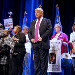 El candidato republicano Donald Trump