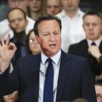 El primer ministro británico, David Cameron, el pasado día 6 de abril