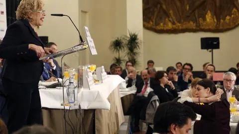 La alcaldesa de Madrid, Manuela Carmena.