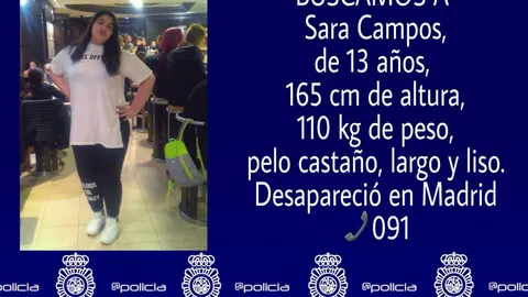 Imagen distribuida por la policía para pedir la colaboración ciudadana