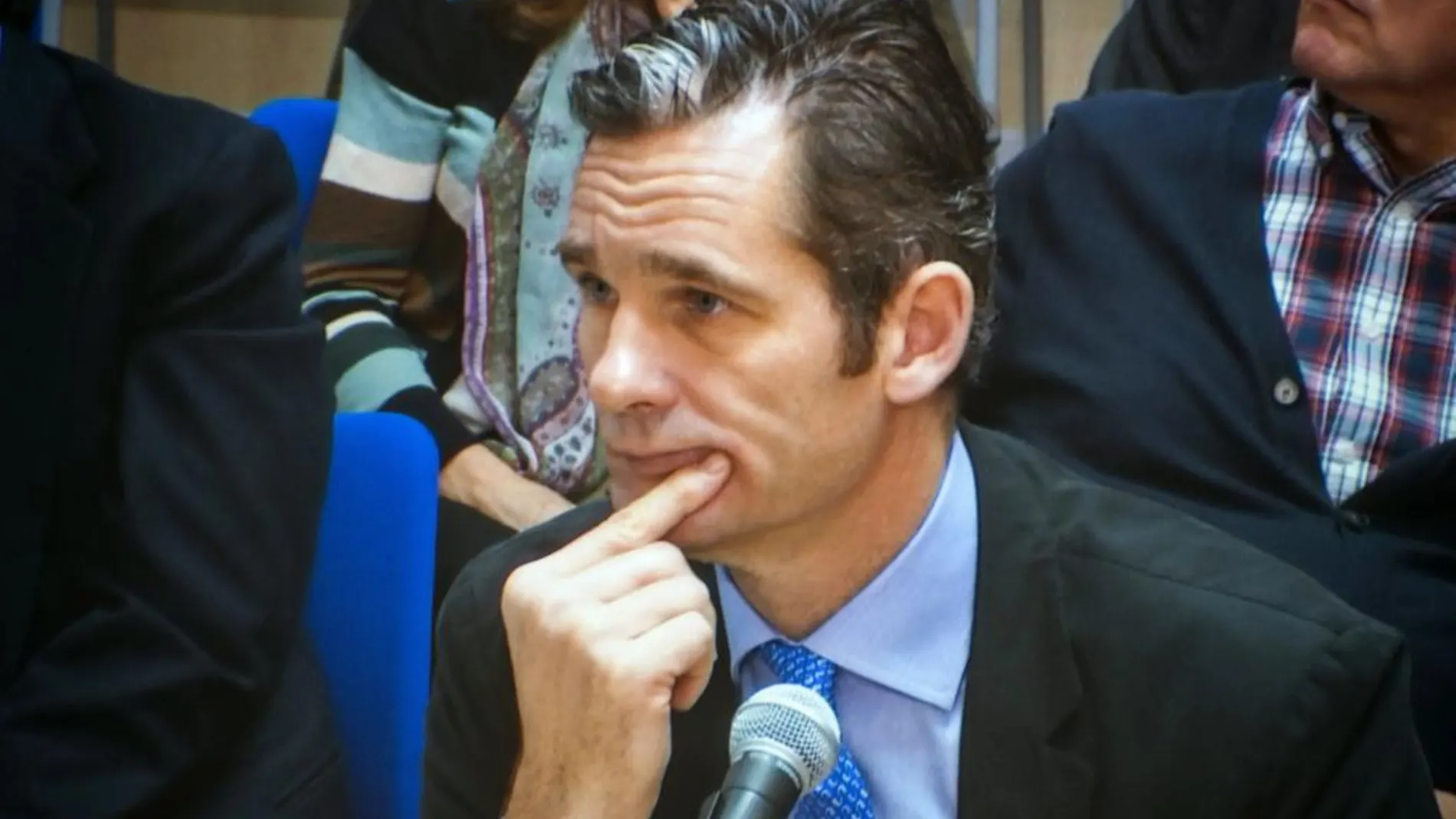 Imagen de Iñaki Urdangarín en el juicio por el caso Nóos
