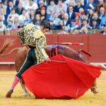 Morante torea con la derecha al toro del triunfo
