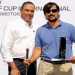 Uno de los ganadores de la BMW Golf Cup