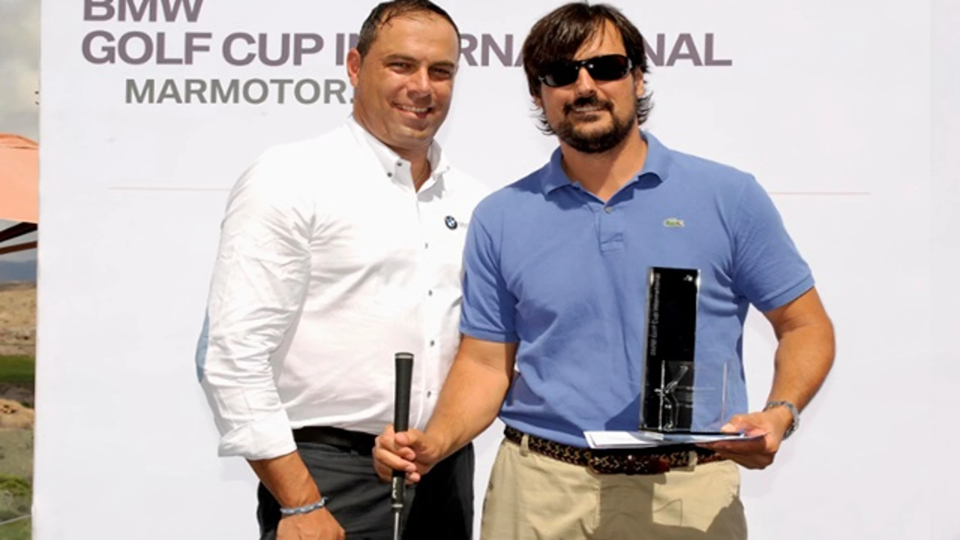 Uno de los ganadores de la BMW Golf Cup