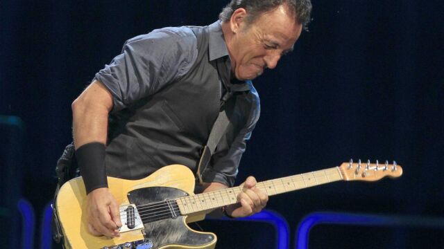 El rockero estadounidense Bruce Springsteen