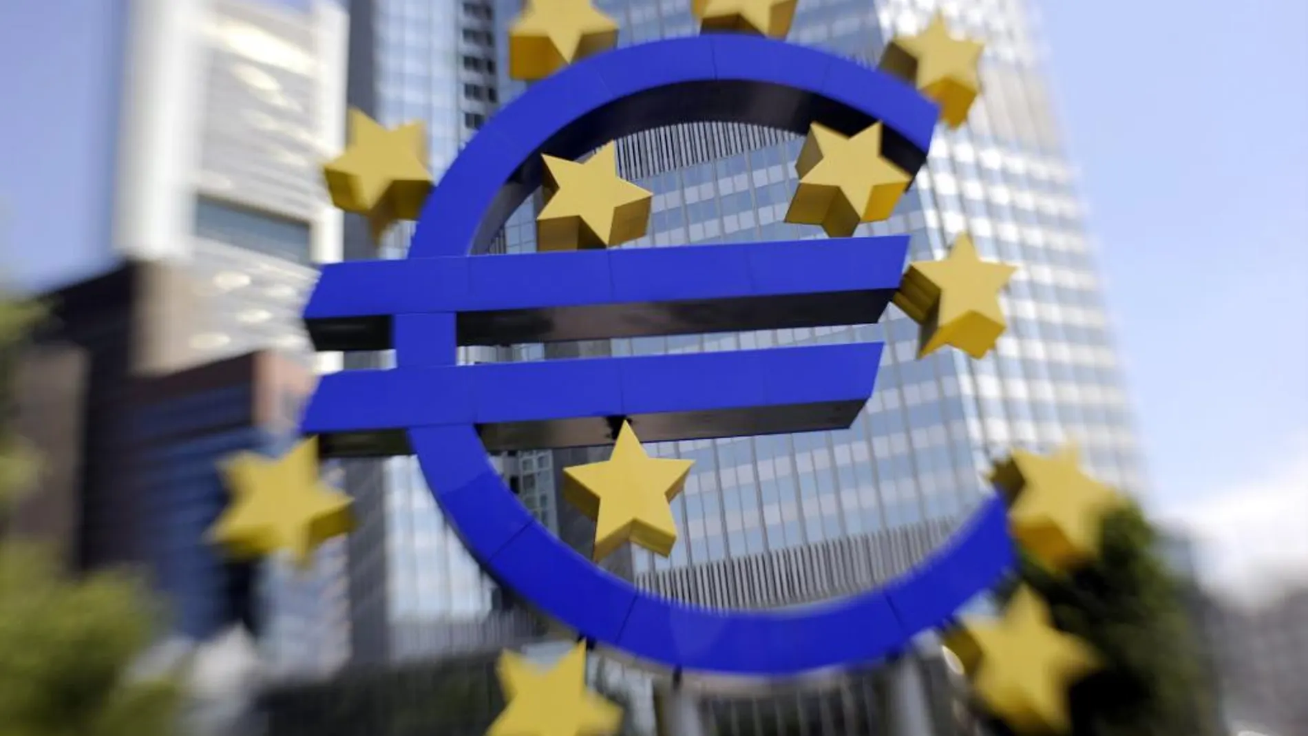 Banco Central Europeo en Fráncfort (Alemania)