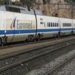 Muere un hombre de 80 años al ser atropellado por un tren Euromed en Villena