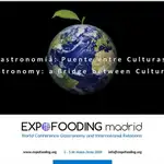  EXPOFOODING, celebra el Iº Congreso Mundial de Gastronomía y Relaciones Internacionales 2016 en Madrid