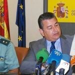El delegado del Gobierno en Andalucía, Antonio Sanz, ofreció ayer los datos de siniestralidad