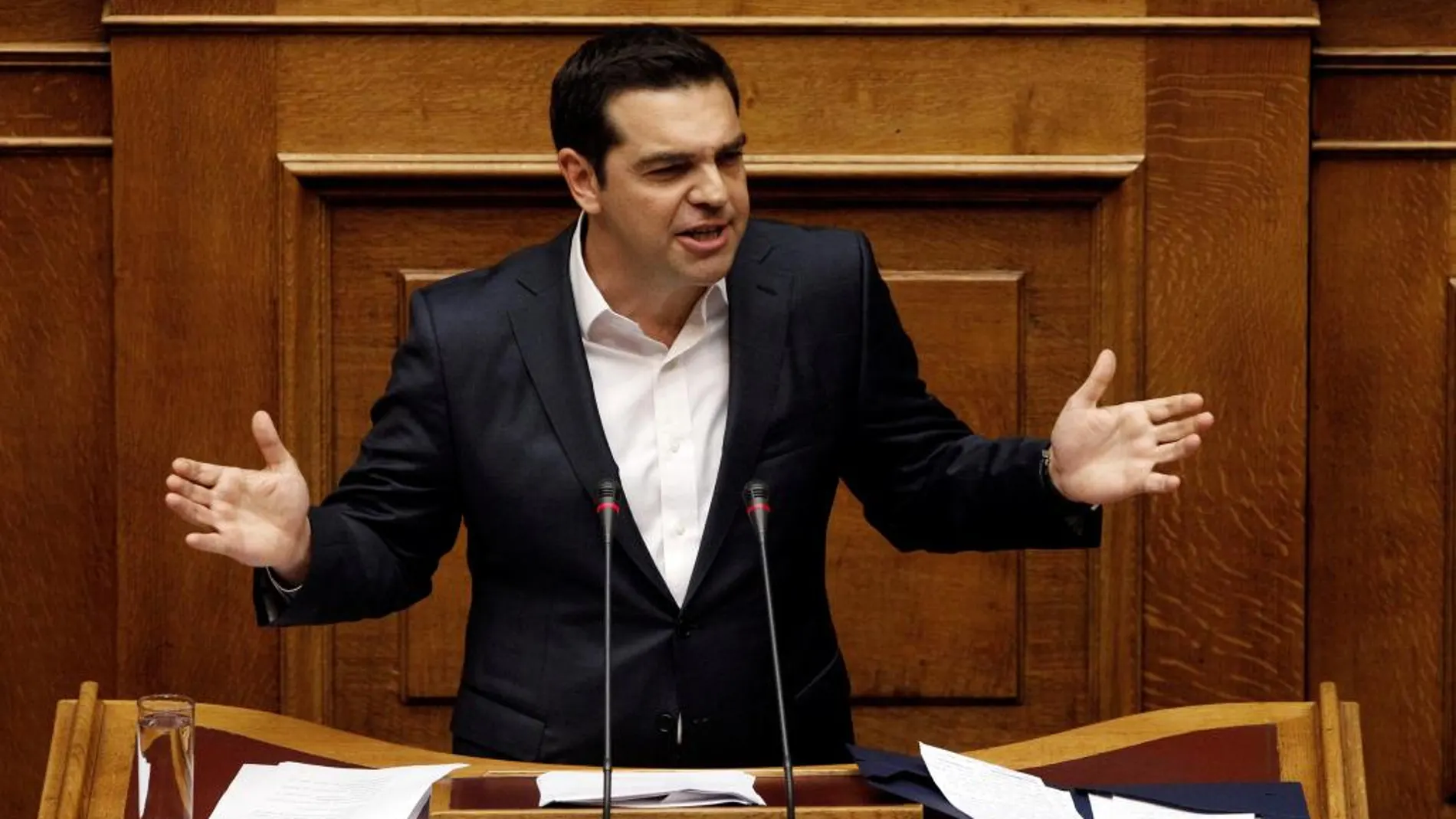 El primer ministro griego Alexis Tsipras