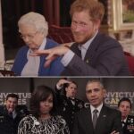 «Pique» entre los Obama y la Reina Isabel II, que se desafían en un vídeo