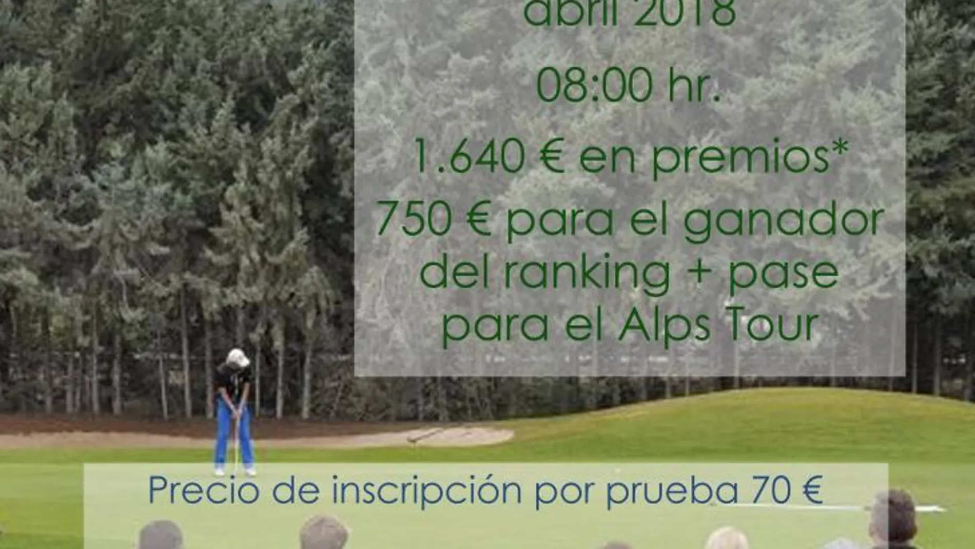 Competición en Lauro Golf