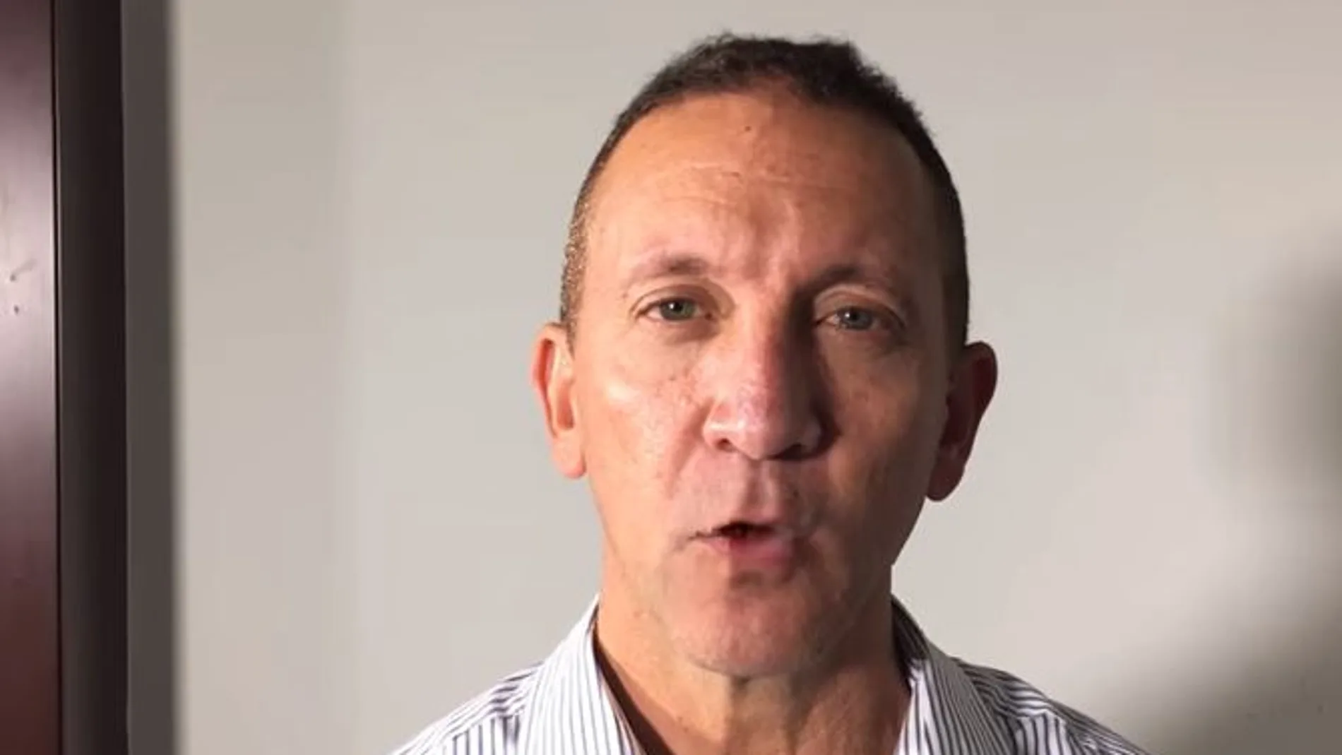 El fiscal venezolano Franklin Nieves, en el vídeo en el que denuncia las presiones del Gobierno