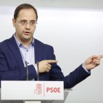 El secretario de Organización del PSOE, César Luena