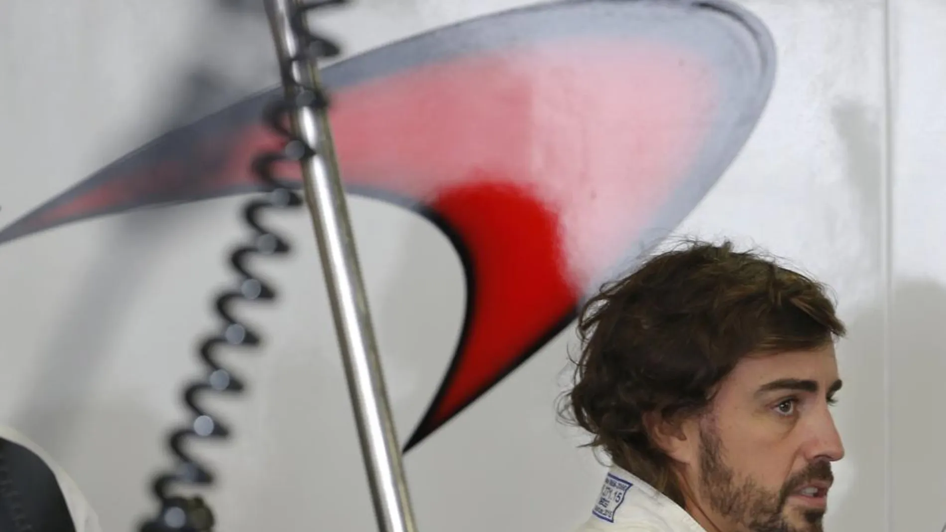 Fernando Alonso, durante el Gran Premio de Japón