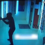 Instantánea de uno de los robos que llevaron a cabo los atracadores del «BMW»