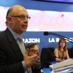 Cristóbal Montoro, ministro de Hacienda y Administraciones Públicas