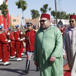 El rey de Marruecos, Mohamed VI, en El Aaiún