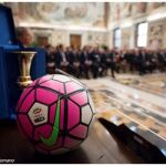 El Papa anima a los jugadores del Villarreal a dar ejemplo