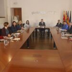 El pleno del Consell se celebró ayer en el Ayuntamiento de Elche