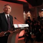 El centrista François Bayrou fue un efímero ministro de Justicia durante el primer Gobierno de Emmanuel Macron