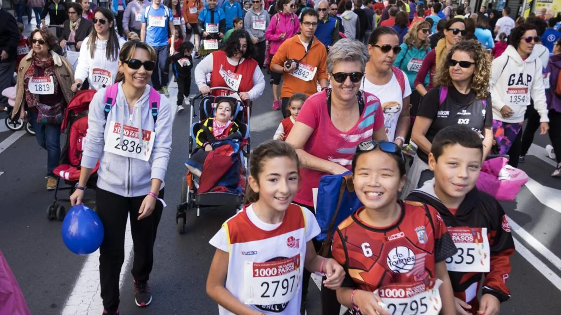 Salamanca celebra la VIII edición de la Carrera solidaria de los 1.000 Pasos, por la inclusión social a través del deporte