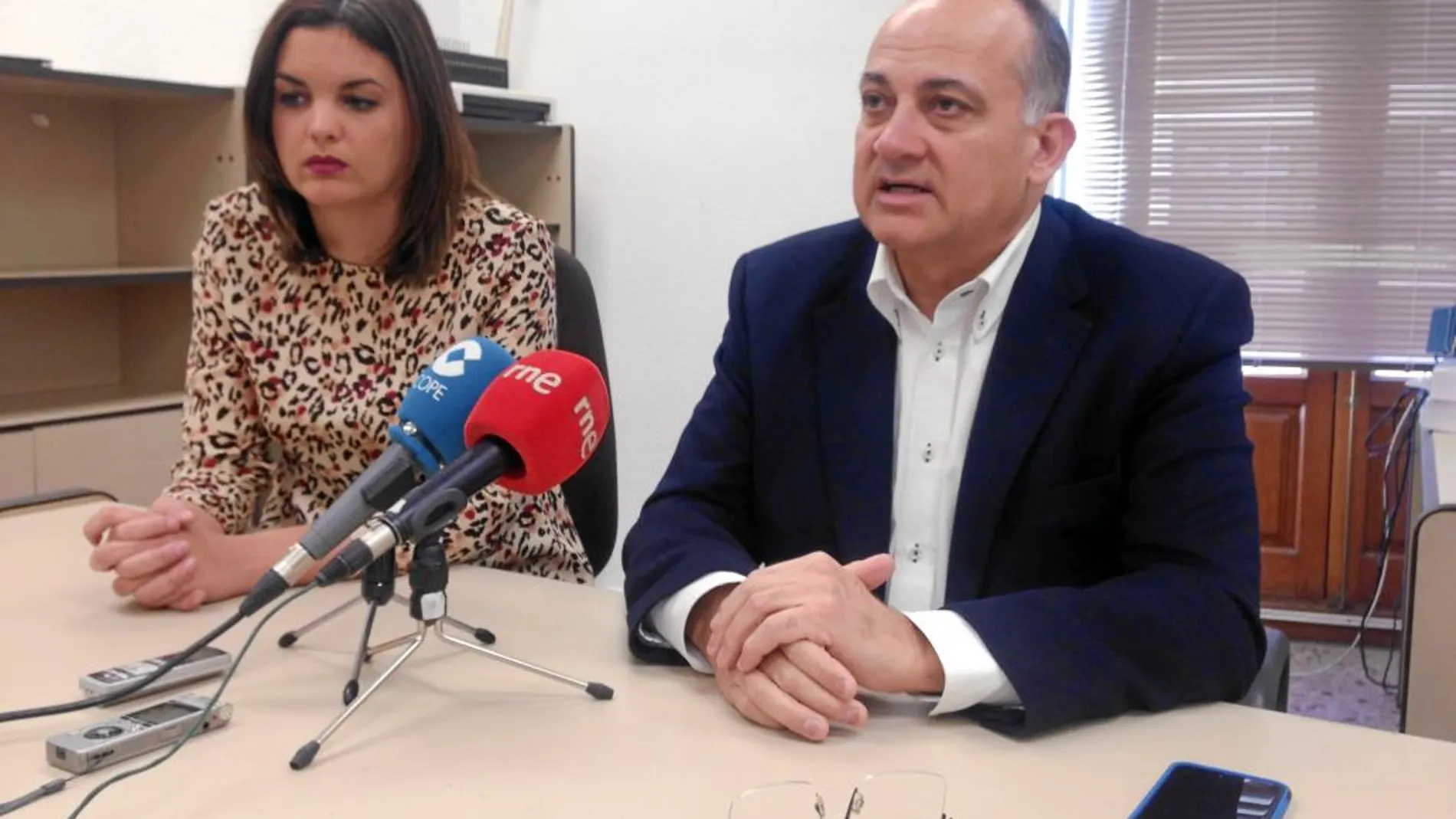 Joan Calabuig y Sandra Gómez valoraron el conferencia de prensa el inicio del juicio del caso Nóos