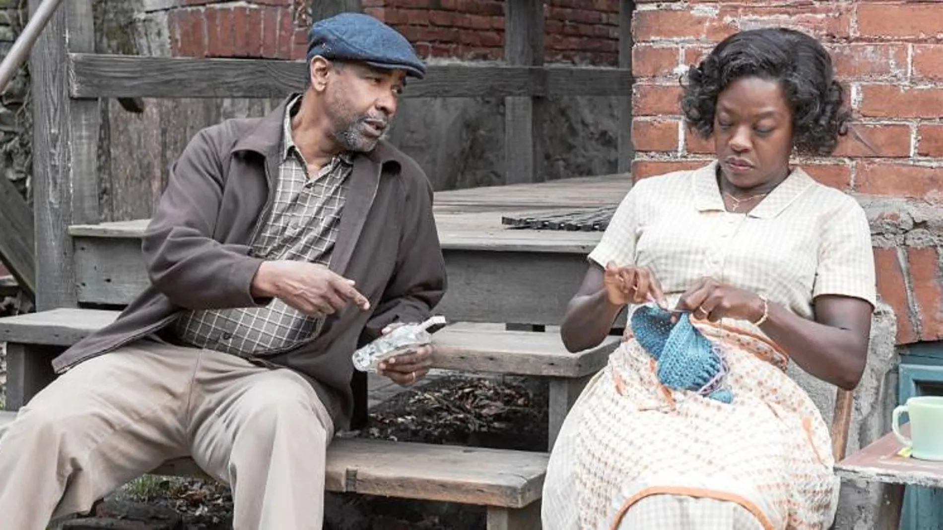 De premio. Las interpretaciones de Denzel Washington y Viola Davis en «Fences» les han valido una nominación al Oscar para cada uno