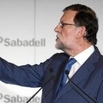 Mariano Rajoy pidió el voto de los moderados catalanes que están por el entendimiento y la recuperación económica
