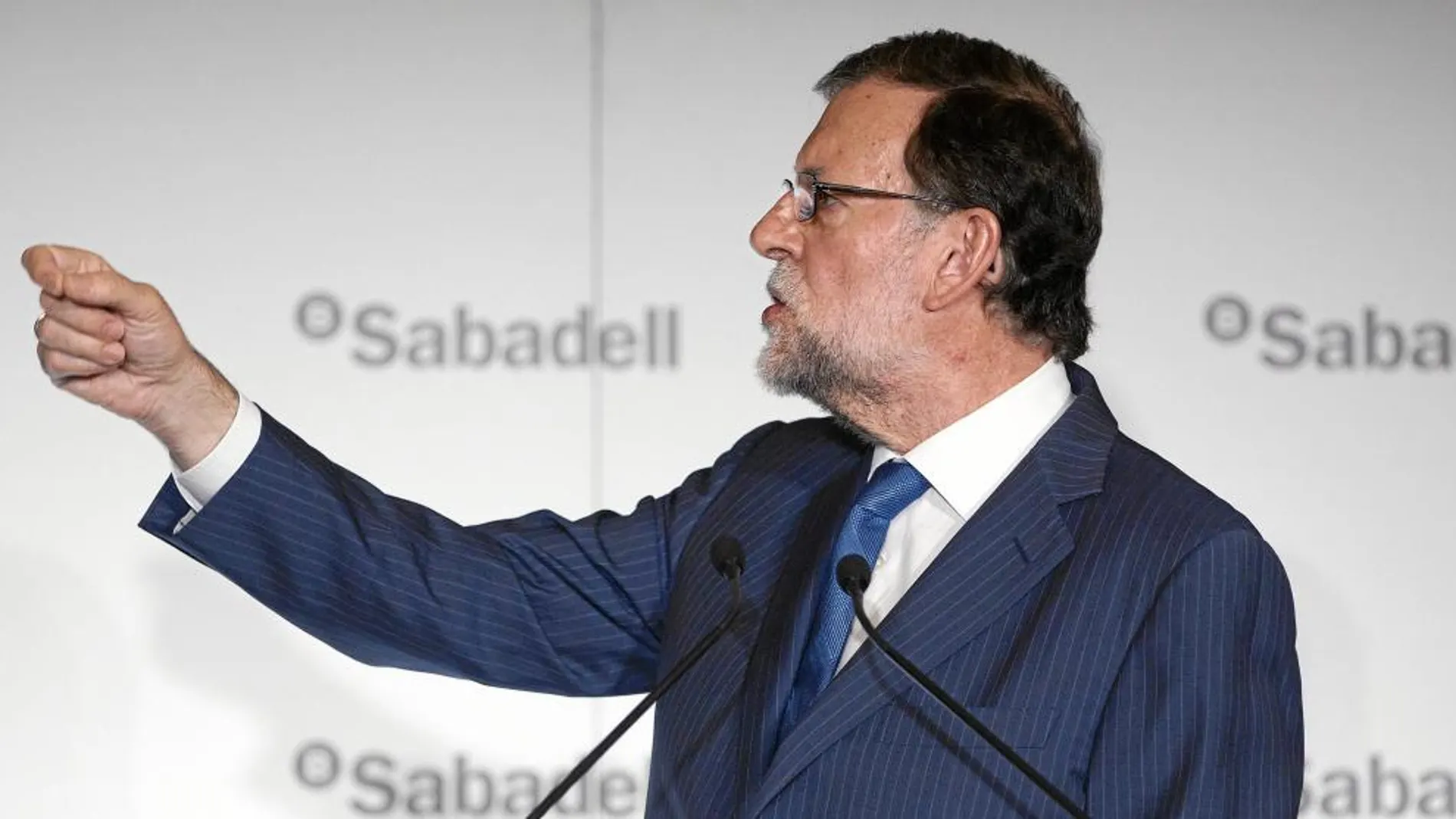 Mariano Rajoy pidió el voto de los moderados catalanes que están por el entendimiento y la recuperación económica
