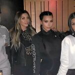 De izquierda a derecha, Khloé, Larsa, Kim y Kourtney Kardashian, que se han vuelto inseparables