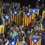 El juez permite las «esteladas» en la Copa del Rey en contra del fiscal y la Policía