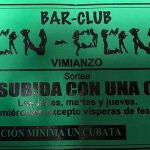 Boleto del sorteo extraído de las redes sociales