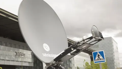 La sede de Telefónica, en una imagen de archivo