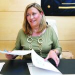 La consejera de Economía y Hacienda, Pilar del Olmo