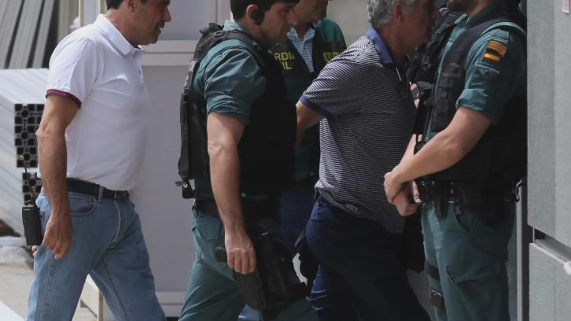 Ángel María Villar, el día de su detención