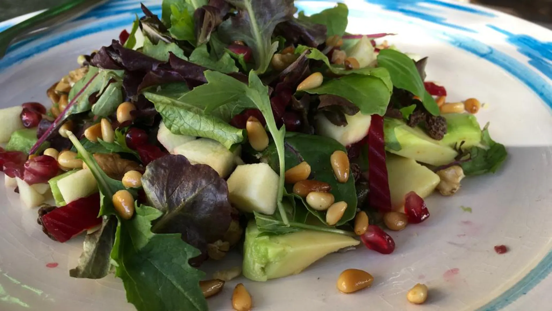 Ensalada de frutas y frutos