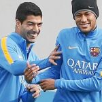 Luis Suárez y Neymar