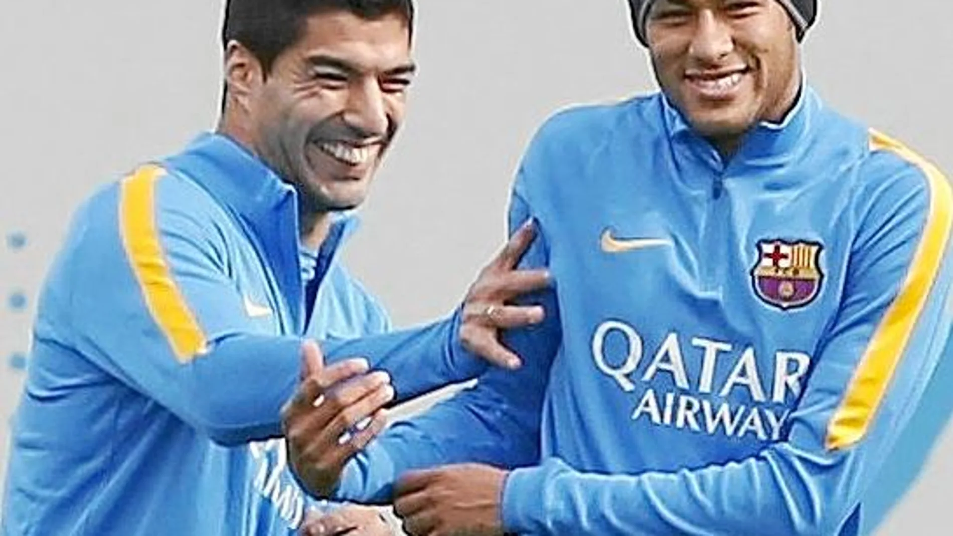 Luis Suárez y Neymar