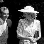 La princesa Diana junto a Barry Mannakee en 1985