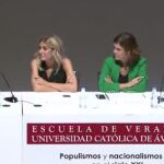 Sandra Golpe: «En Cataluña hay una mayoría silenciosa»
