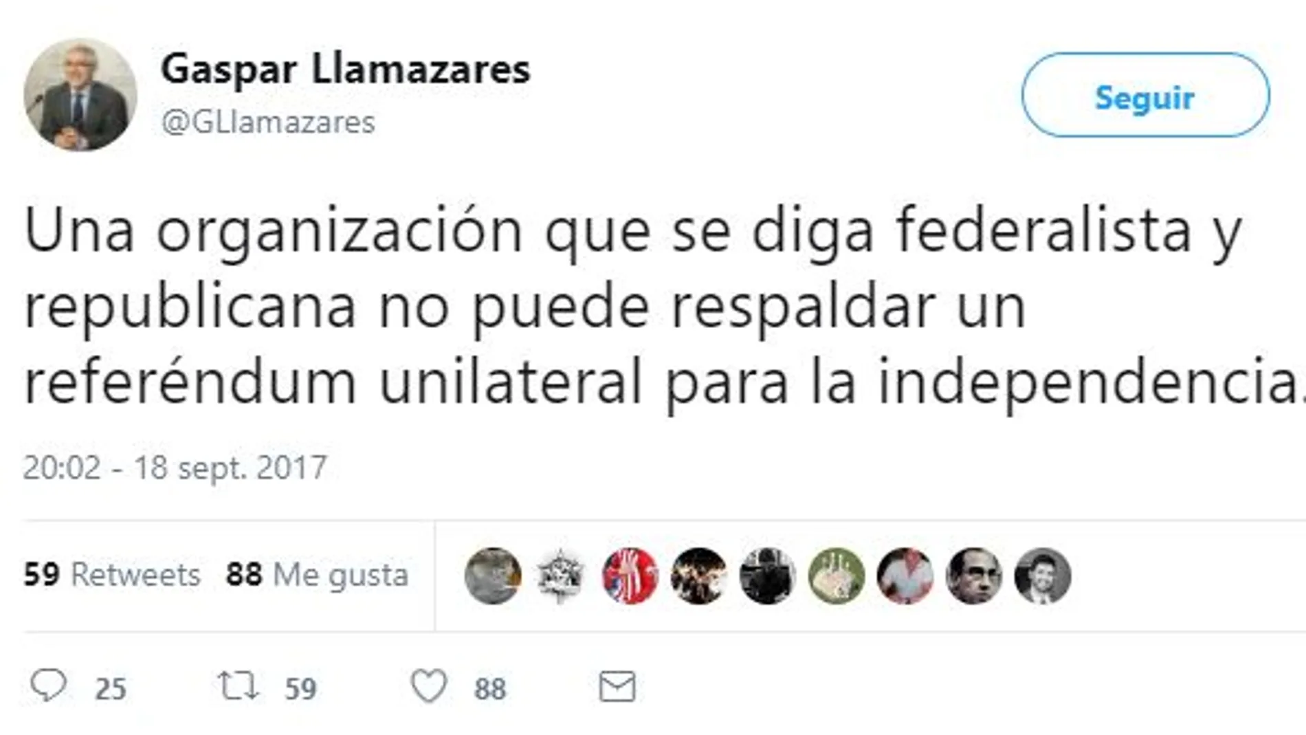 Gaspar Llamazares: «Ni España es un Estado opresor ni Cataluña una colonia»