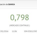 Las acciones de Bankia suben más de un 4%