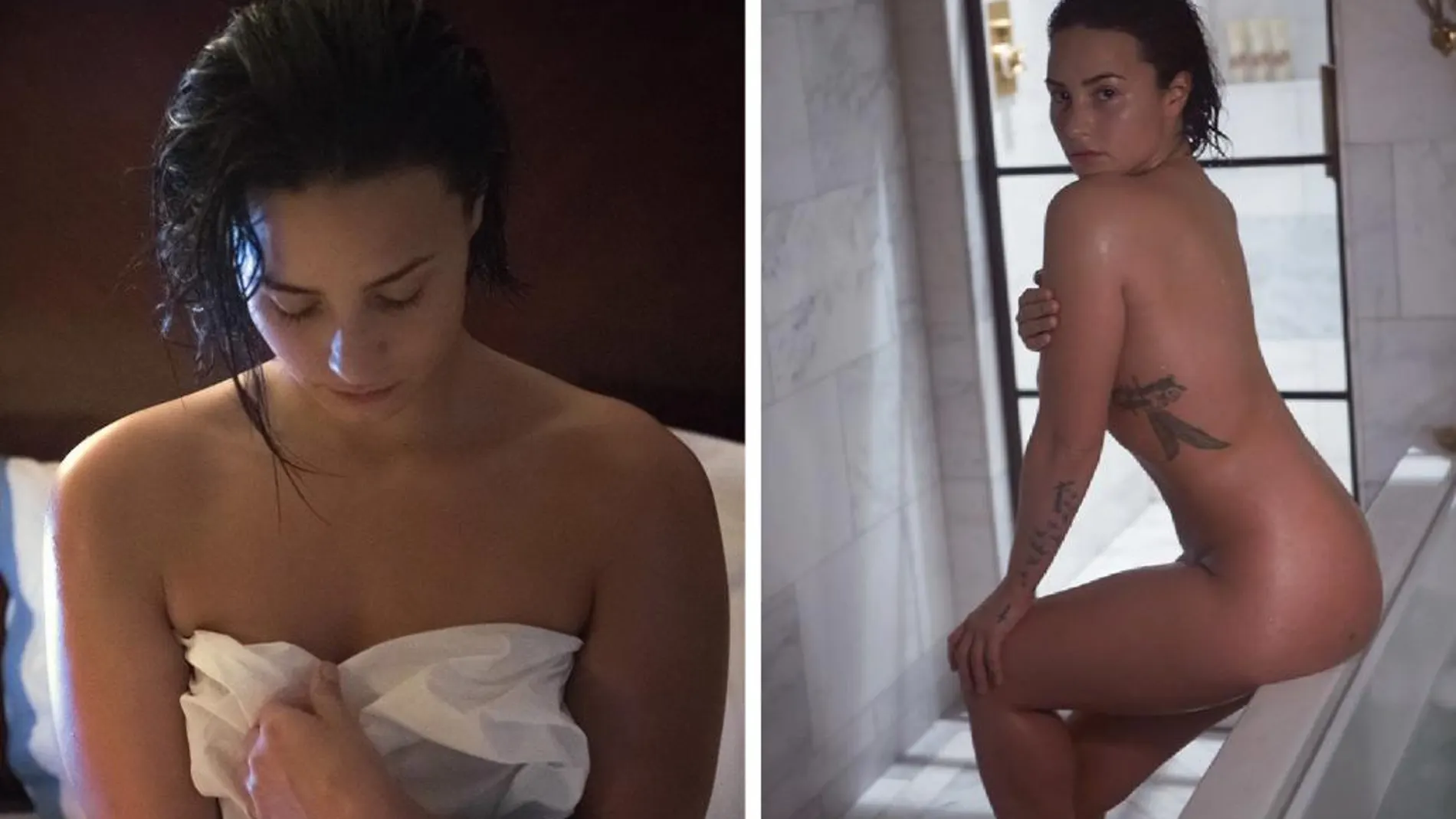 Demi Lovato se desnuda en cuerpo y alma para Vanity Fair