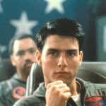 Tom Cruise en la película «Top Gun»