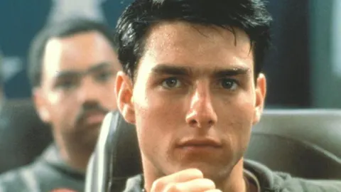 Tom Cruise en la película «Top Gun»