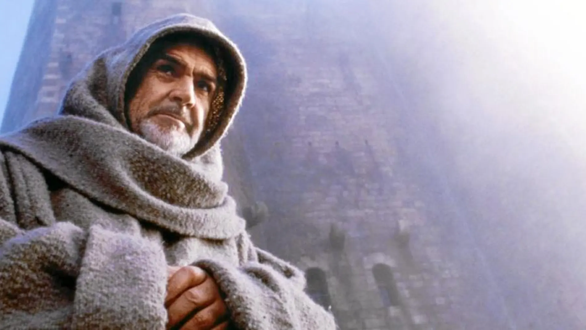 Sean Connery como Guillermo Baskerville en «El nombre de la rosa»